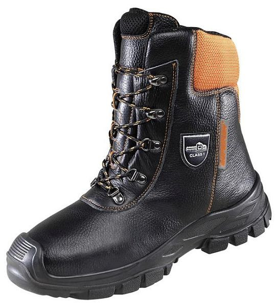 Lupriflex Eco-Hunter Basic, bottes de sécurité avec protection contre les coupures de tronçonneuse, taille 49, UE : 1 paire, 3-616-49