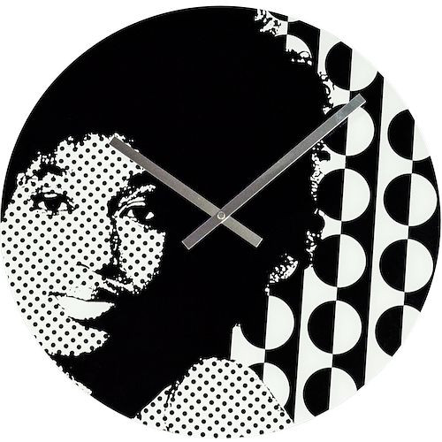 Horloge murale à quartz Technoline, matériau MDF, dimensions : Ø 43 cm, 8074