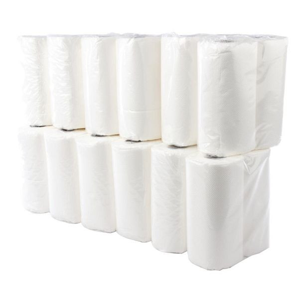 Essuie-tout Jantex blanc 2 plis, UE: 24 pièces, GH065
