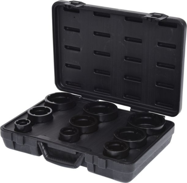 Jeu de clés à contre-écrou KS Tools, tenon interne, 9 pièces, 450.5020