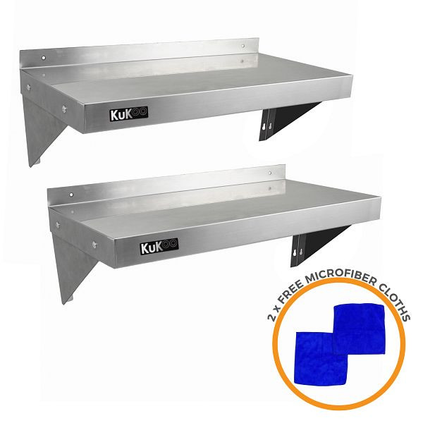Étagère murale KuKoo Gastro 900 mm, lot de 2, 24149
