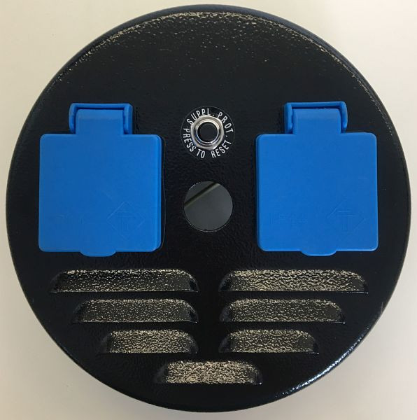 Couvercle ELMAG sans prises (pour générateur, Mecc Alte) pour SEB 3300 W, 9503130