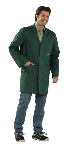 Blouse professionnelle Planam BW 290, vert moyen, taille 48, 0134048