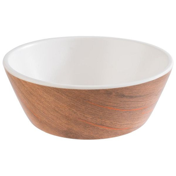 Bol APS -CRAZY WOOD- Ø 20,5 cm, hauteur : 7,5 cm, 1,2 litres, 85310