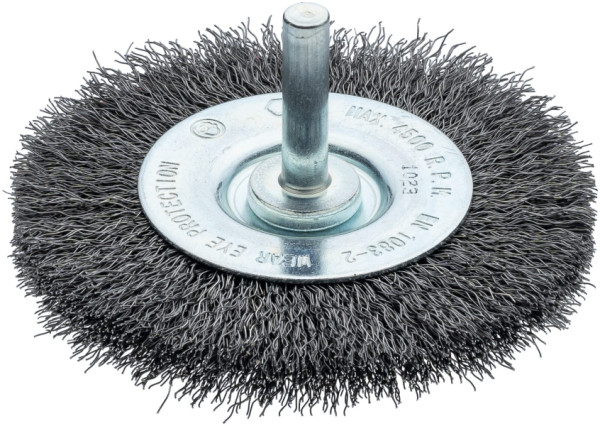 Brosse disque VIGOR, 75 mm, grossière, V6803-75