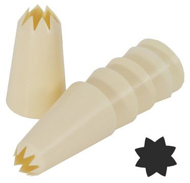 Jeu de douilles étoile Contacto, 6 pièces, 1714/006
