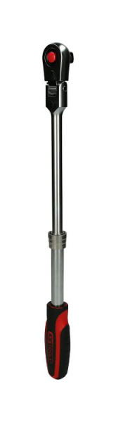 KS Tools Cliquet réversible à joint télescopique SlimPOWER 1/2", 72 dents, 914.1220