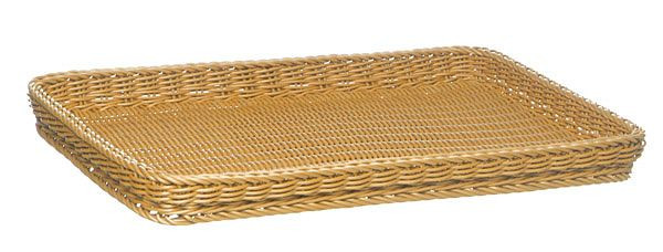 Plateau boulanger APS format 60 x 40 cm, hauteur : 5 cm, polypropylène, beige clair, -PROFI LINE-, 50915
