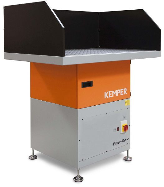 Table de soudage ELMAG avec dispositif de filtrage, table filtrante 1,2x0, 8m capacité d'aspiration 1.400 m³/h ~ 1,5 kW ~ 3x400 V (Type 950 400 001), 58659