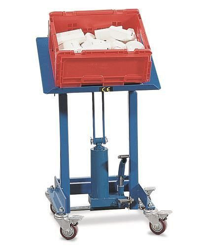 Support de matériel DENIOS FH avec réglage hydraulique de la hauteur, 154-085