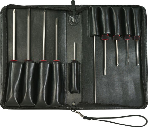 KS Tools TITANplus jeu de tournevis, 10 pièces PH+fendu, 965.2005