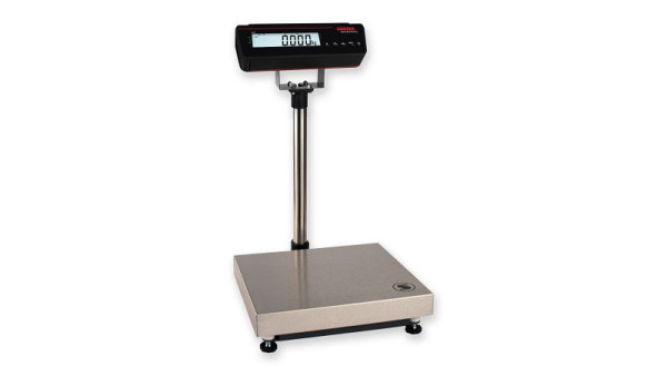 Balance sur trépied haute résolution Soehnle avec borne 3810, charge maximale : 32 kg, incrément de chiffres : 1 g, 310 x 275 mm, IP42, 9960.04.040