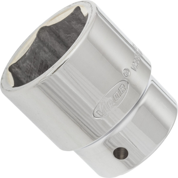 Insert de clé à douille VIGOR, carré creux 20 mm (3/4 pouce), profil à six pans extérieurs, 38 mm, V2334N