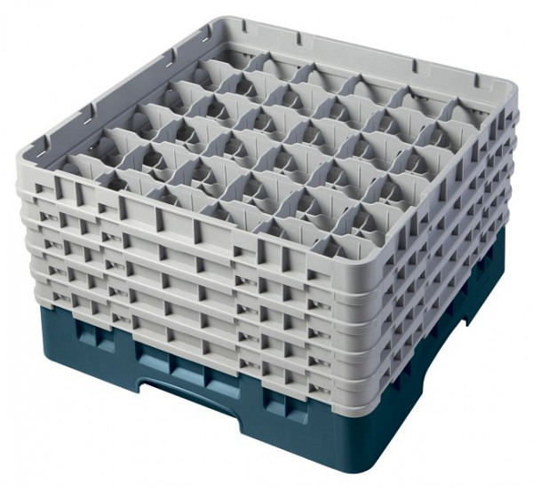 Panier de lavage Cambro 36 compartiments Camrack® 25,7 cm turquoise, SU: 2 pièces, 36S958414