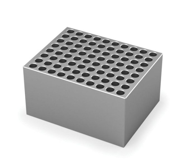 IKA monobloc, 10 x 8 barrettes PCR, Ø6,4 mm, DB 6.1, 0004470400