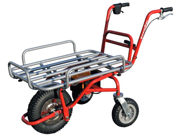 Brouette sans fil PowerPac ED120 avec cuve de 115 L et plateforme de chargement, ED120-Ladep.