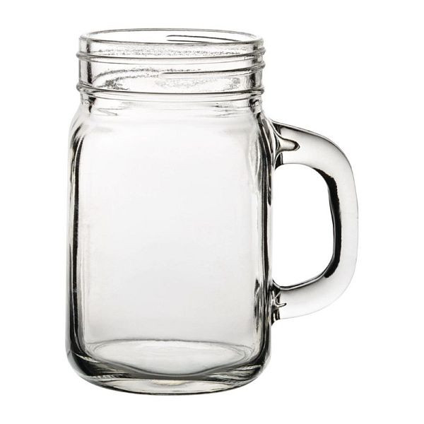 Pots Mason Utopia avec anse 430ml (24 pièces), CW200