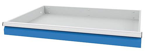 Tiroir Bedrunka+Hirth, rails inclus, R 36-24, hauteur de panneau 100 mm, capacité de charge 100 kg, dimensions en mm (LxPxH) : 900 x 600 x 100, 60.10.100V10