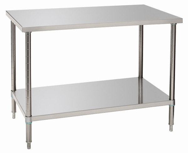 Table de travail Bartscher 700, B1200, étagère intermédiaire, 601712