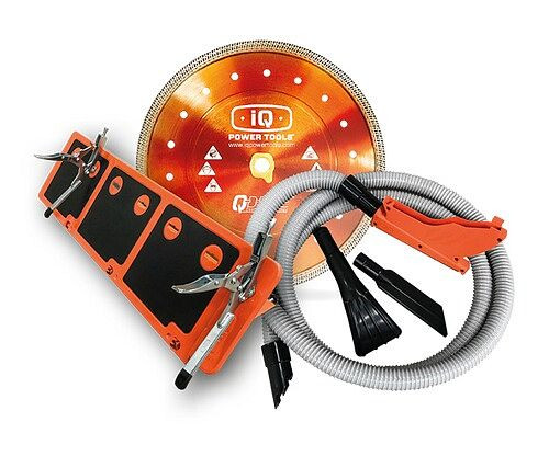 Ensemble économique d'accessoires MMXX pour disque de coupe iQTS244 + kit de tuyaux + jauge à onglet, 80756