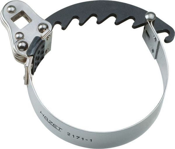 Clé pour filtre à huile Hazet, carré creux 12,5 mm (1/2 pouce), 80 - 110, 2171-1