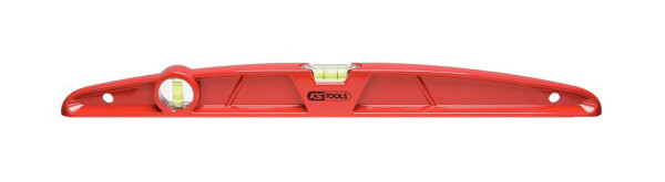 KS Tools Niveau à bulle en aluminium moulé sous pression lourd, forme trapézoïdale, 500 mm, 204.4500