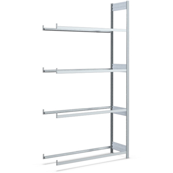 Rack à pneus BITO 2499x1308x424 champ complémentaire 4 niveaux galvanisé/en vrac FP, 53074