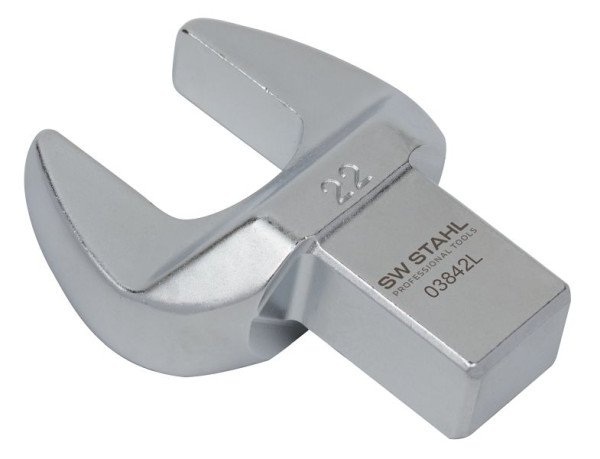 Clé à insert SW-Stahl, 22 mm, douille carrée SW 22 14 x 18 mm, 03842L