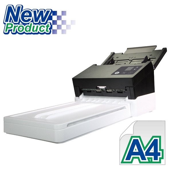 scanner d'alimentation Avision / à plat avec USB & RJ45 & WiFi AD370FWN, 000-0944-07G