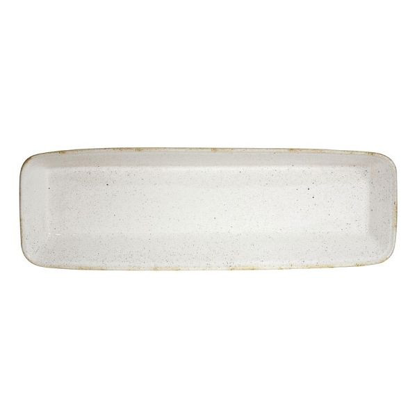 Churchill Stonecast Hints Plats à Four Rectangulaires Blanc Cassé 160 x 530 mm (Lot de 2) DY203