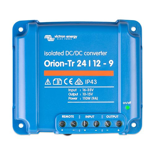 Convertisseur CC/CC Victron Energy Orion-Tr 24/12-9 ISO, 1-67-009470, ORI241210110R
