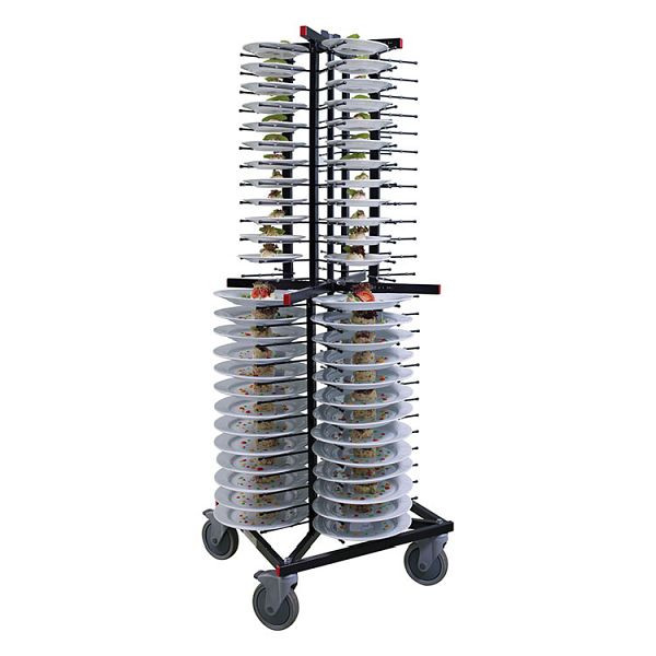 Empileur d'assiettes mobile Jackstack pour 104 assiettes, 309.007
