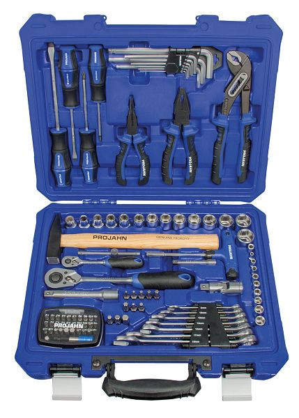 Projahn 1/4 "+ 1/2" mallette à outils proficraft 98 pièces 72 cliquets, 8666