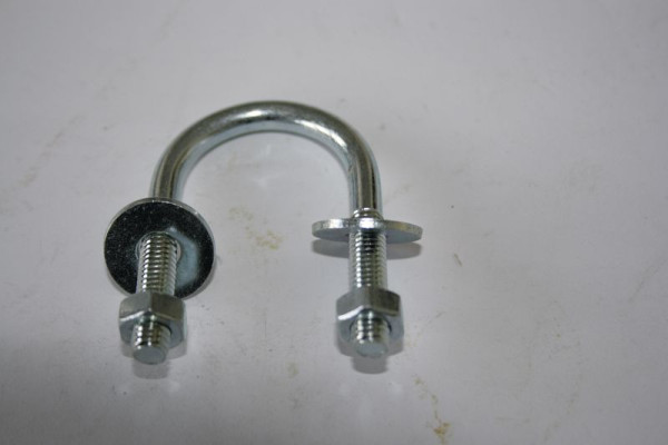 Pince de fixation ELMAG pour essieux, avec écrous et rondelles pour groupes électrogènes (appareils à cadre), 9503056