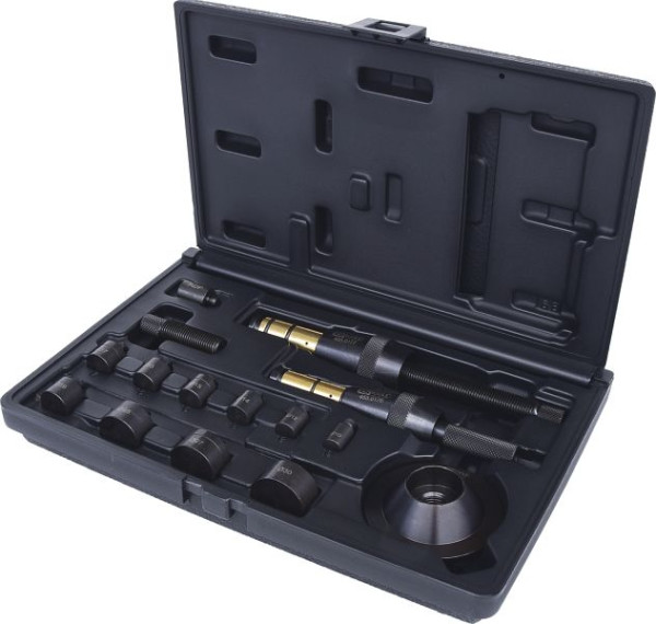 KS Tools Jeu d'outils de centrage d'embrayage universel diamètre 15,0 26,0 mm, 19 pièces, 455.0170