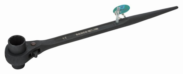 Clé d'échafaudage Bahco avec anneau métallique et manille de fixation en D 27x30mm TAHSC2RM-27-30