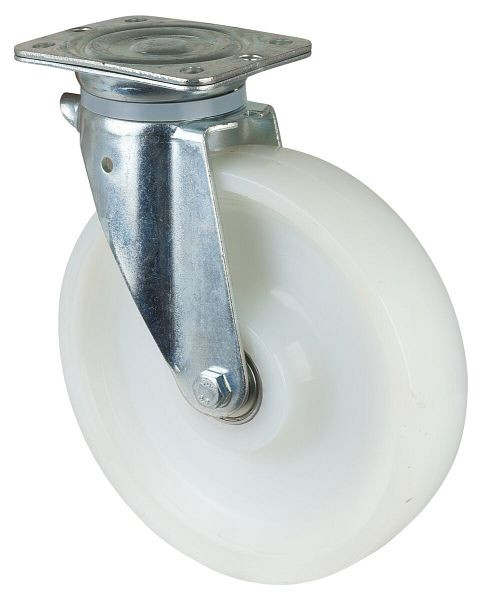 Roulette robuste BS Wheels, largeur de roue 60 mm, Ø roue 250 mm, capacité de charge 600 kg, bande de roulement/corps de roue en plastique, roulements à billes, N100.B15.250