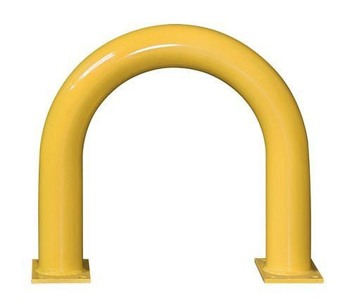 Barre de protection contre les chocs DENIOS Extreme 6,5, 650 x 600 mm, pour l'intérieur, plastifiée, 207-456