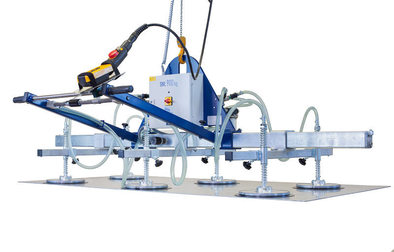 Appareil de levage par le vide AERO-LIFT AERO 400/6R pour tôles jusqu'à 400 kg, 1030662
