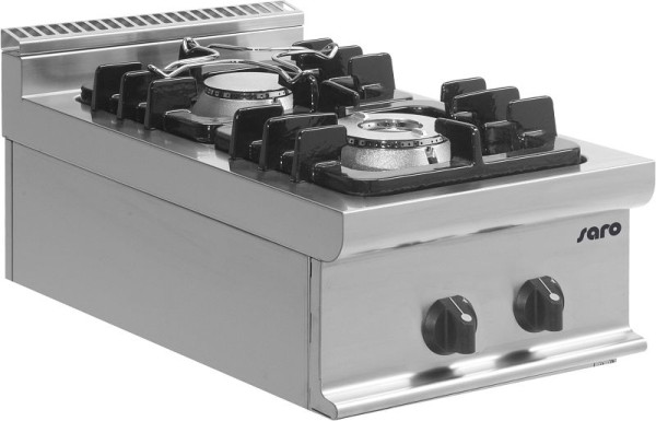 Table de cuisinière à gaz Saro modèle E7/KUPG2BB, 423-1000