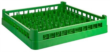 Contacto panier à vaisselle PLATE, vert, 2518/050