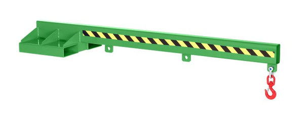 Bras de charge RR Industrietechnik type RLA-5 2400, RAL 6018 jaune-vert, jusqu'à 5000 kg, 120300108