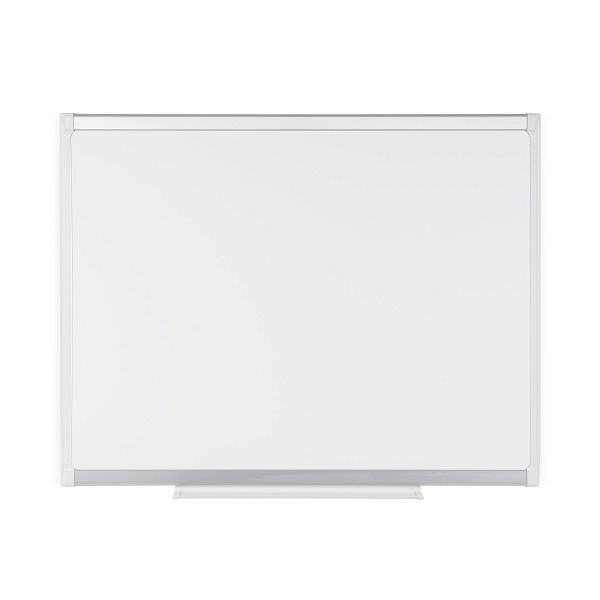 Tableau blanc design émaillé Bi-Office Provision avec cadre noir 120x90cm, PVI050105