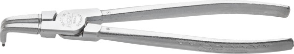 Pince pour circlips Hazet, standard : DIN 5256 forme D, surface : chromée, pointe gris acier, longueur : 225 mm, 1846B-3