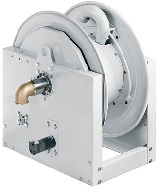 Enrouleur Ebinger SM 700-H, moteur hydraulique + rapport de démultiplication, maxi 25m - 63mm OD / 45m - 50mm OD, jusqu'à 20 bar, 6.400.130.410