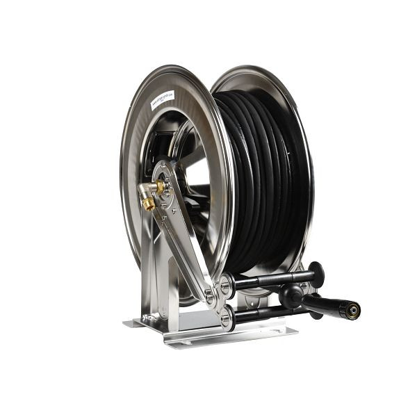 Enrouleur Ebinger OSM 610, maxi 100bar / 130°C, 30m - 12mm ID tuyau 1SN, 1.614.202