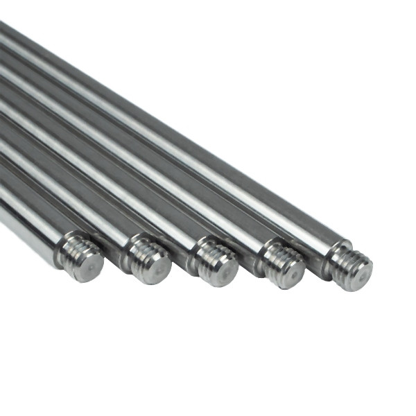 Tige de trépied JUCHHEIM avec filetage M10, Ø 12 mm, longueur 750 mm, acier inoxydable, 04402