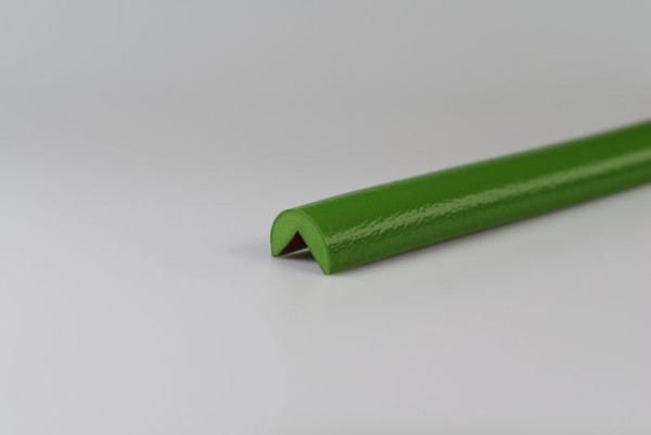 Protection d'angle Knuffi, profil d'avertissement et de protection type A, vert, 1 mètre, PA-900103