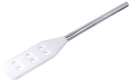 Spatule mélangeuse Contacto 120 cm en PE avec manche en acier inoxydable, 919/120