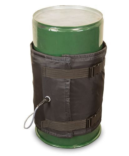 Chemise chauffante DENIOS pour fûts de 60 litres, IP 56, 1100 - 1250 mm, 300 watts, 280-733